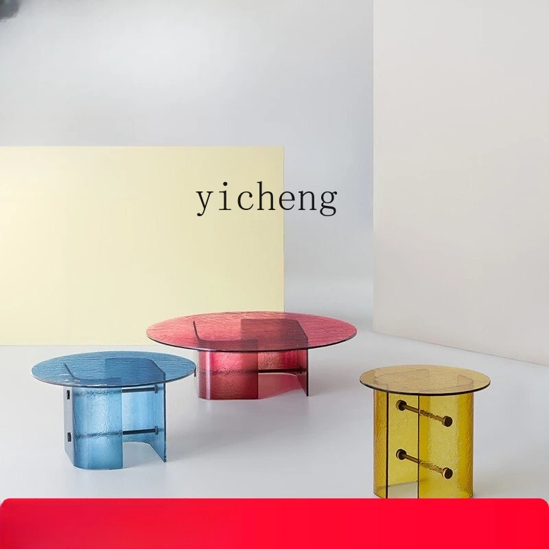 ZZ modern simple round coffee table small apartment living room household multi-color sofa side table
ZZ modern simple round coffee table small apartment living room household multi-color sofa side table