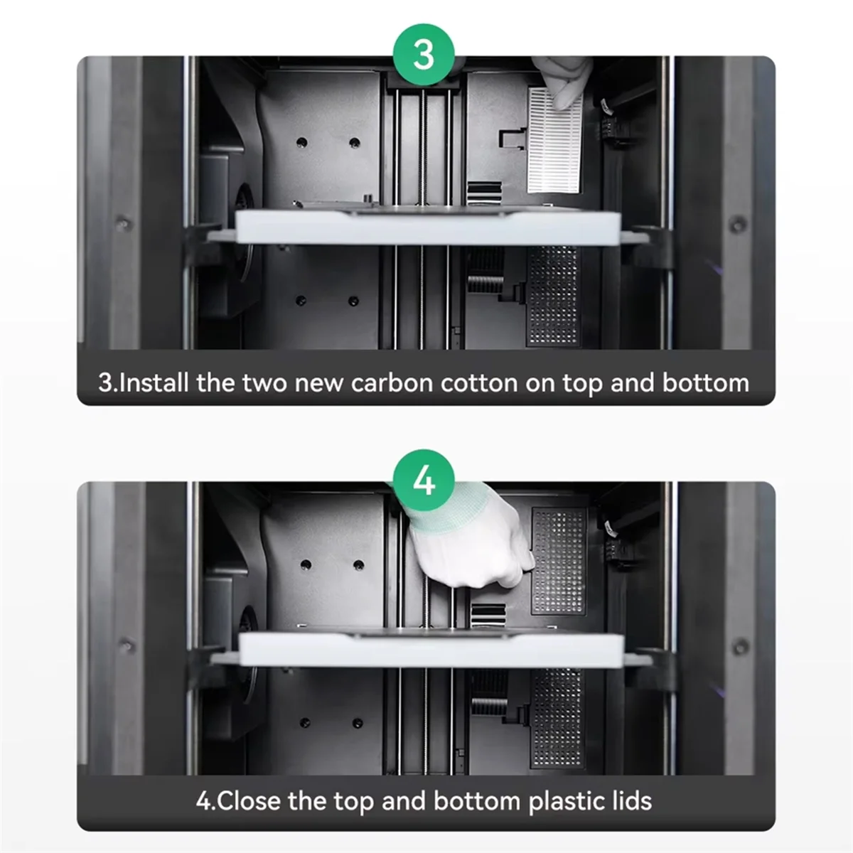 A64E 2 шт. для FLASHFORGE AD 5M/5M Pro Воздушный фильтр с активированным углем для 3D-принтеров FDM для воздушного фильтра Flashforge Adventurer
A64E 2 шт. для FLASHFORGE AD 5M/5M Pro Воздушный фильтр с активированным углем для 3D-принтеров FDM для воздушного фильтра Flashforge Adventurer