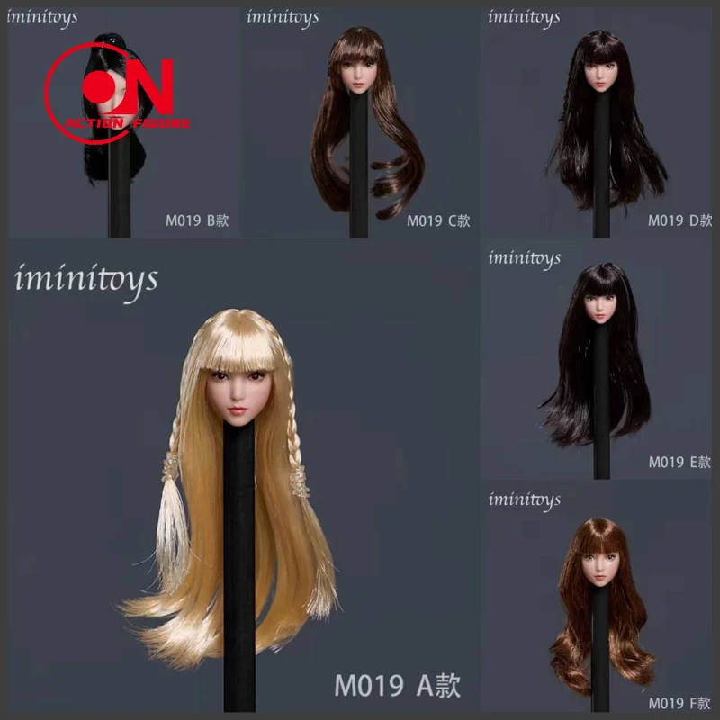 Iminitoys M019 1/12 Scale Loli Female Long Hair Head Sculpt Head Carving Model Fit 6" Soldier Pale Action Figure Body
Iminitoys M019 1/12 Scale Loli Female Long Hair Head Sculpt Head Carving Model Fit 6" Soldier Pale Action Figure Body