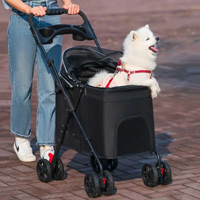 Multi-Functional Pet Stroller for Medium to Large Dogs, Suitable for Outdoor Travel, Large-Sized Dog Cart, Portable And Foldable
Multi-Functional Pet Stroller for Medium to Large Dogs, Suitable for Outdoor Travel, Large-Sized Dog Cart, Portable And Foldable