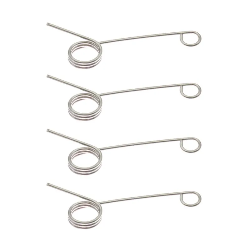 4pcs Stainless Steel Rear Transmission Gearbox Torsion Spring for Tamiya CW-01 CW01 Chassis RC Car Upgrade Parts Accessories
4pcs Stainless Steel Rear Transmission Gearbox Torsion Spring for Tamiya CW-01 CW01 Chassis RC Car Upgrade Parts Accessories