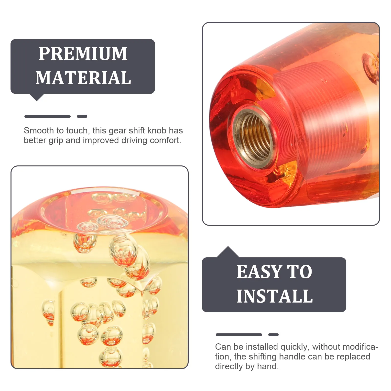 Two Shift Knob 10cm Red Purple Crystal Handle Easy Install Universal Manual Automatic Car Accessories Durable
Two Shift Knob 10cm Red Purple Crystal Handle Easy Install Universal Manual Automatic Car Accessories Durable