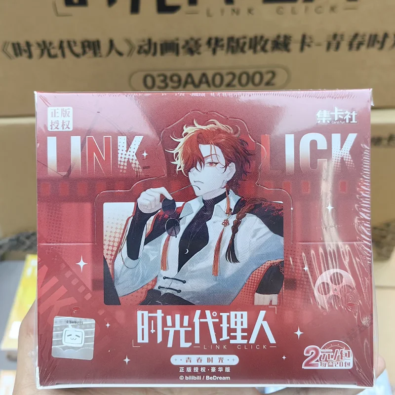 Genuine Link Click Card Animation Deluxe Edition Collection Card Youth Time Vol.2 Anime Peripheral Collection Cards Gifts Toys
Genuine Link Click Card Animation Deluxe Edition Collection Card Youth Time Vol.2 Anime Peripheral Collection Cards Gifts Toys