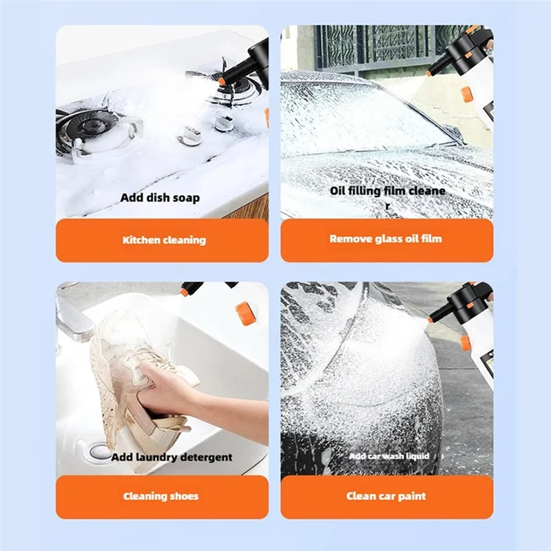 A09E-Электрическая бутылка для пены для автомойки, бутылка высокого давления, снежная пена, пушка, моторизованный спринклер, автомойка
A09E-Электрическая бутылка для пены для автомойки, бутылка высокого давления, снежная пена, пушка, моторизованный спринклер, автомойка