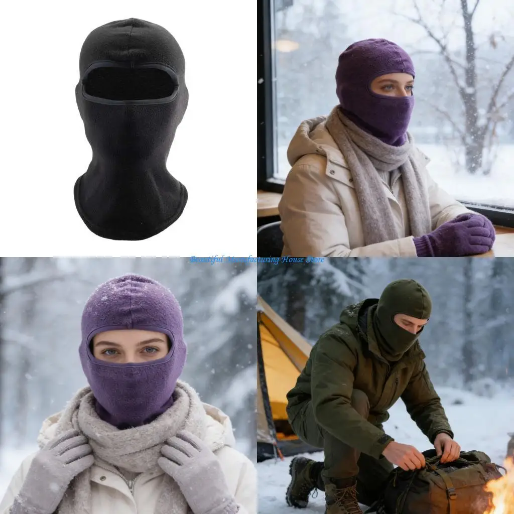 E56A Lightweight Foldable Fleece Balaclava Easy to Carry for Travel and Adventures
E56A Lightweight Foldable Fleece Balaclava Easy to Carry for Travel and Adventures