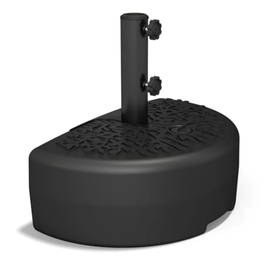 C-Hopetree 126 lb Half Round Heavy Duty Water Fillable Base Stand for Patio Outdoor Wall Umbrella Black
C-Hopetree 126 lb Half Round Heavy Duty Water Fillable Base Stand for Patio Outdoor Wall Umbrella Black