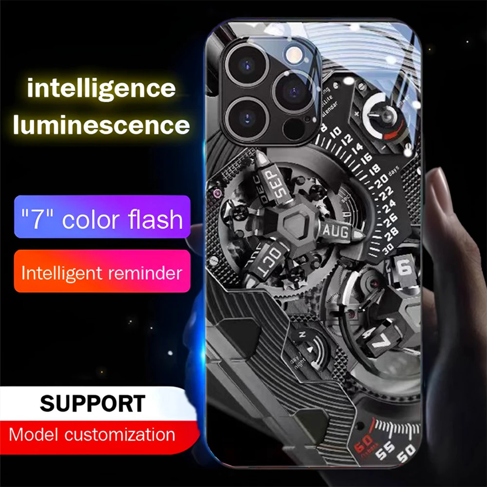 Circuit Board Pattern LED Light Up Phone Case Glowing Back Cover For Samsung S26 S25 S24 S23 S22 S21 S20 FE Note 20 Plus Ultra
Circuit Board Pattern LED Light Up Phone Case Glowing Back Cover For Samsung S26 S25 S24 S23 S22 S21 S20 FE Note 20 Plus Ultra