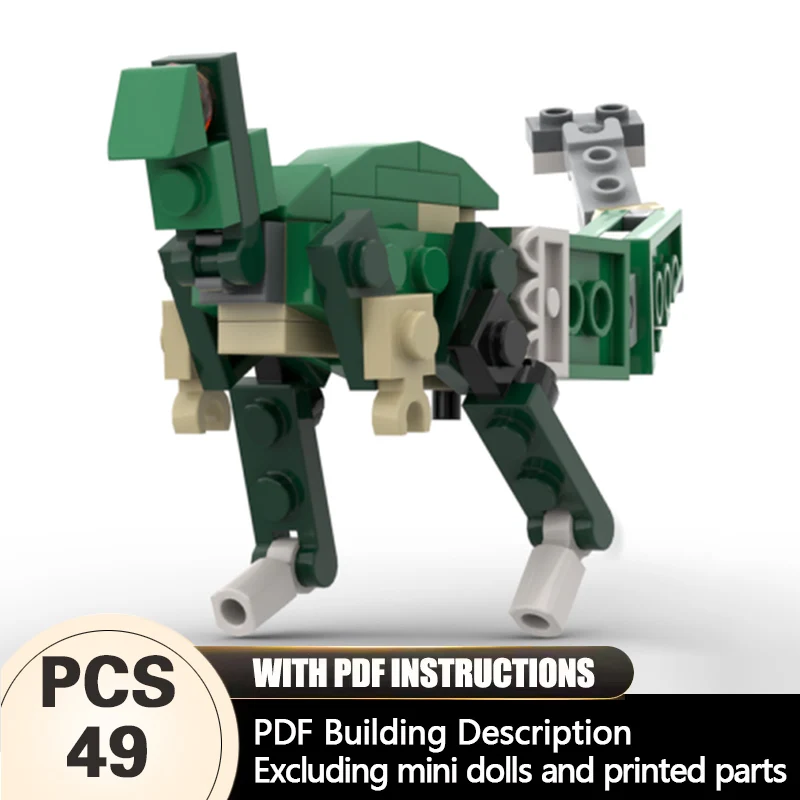 Creators Animal Series Model MOC Building Bricks Leaellynasaura Modular Technology Gifts Holiday Assemble Children Toys Suit
Creators Animal Series Model MOC Building Bricks Leaellynasaura Modular Technology Gifts Holiday Assemble Children Toys Suit