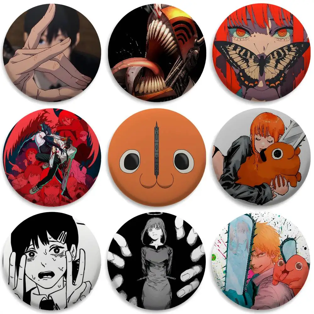 C-Chainsaw Man Anime Badges Round Exquisite Badge Brooches Creative Pins For Clothes Hat Backpack Gift Accessories
C-Chainsaw Man Anime Badges Round Exquisite Badge Brooches Creative Pins For Clothes Hat Backpack Gift Accessories