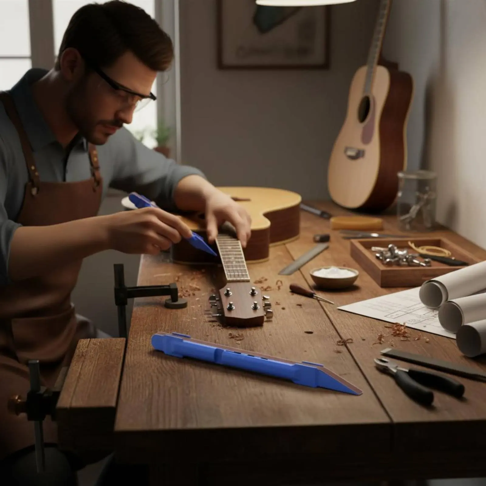 Fret Sanding Pen Aluminum Oxide Guitar Fret Dressing Kit 4-Color Set Ergonomic Grip
Fret Sanding Pen Aluminum Oxide Guitar Fret Dressing Kit 4-Color Set Ergonomic Grip