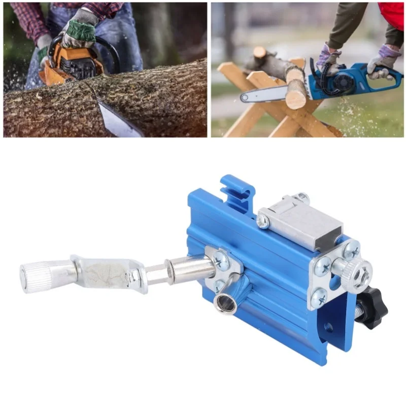 Chainsaw Sharpener Kit Portable Household Aluminium Alloy Hand Cranked Sharpening Jig Tool
Chainsaw Sharpener Kit Portable Household Aluminium Alloy Hand Cranked Sharpening Jig Tool