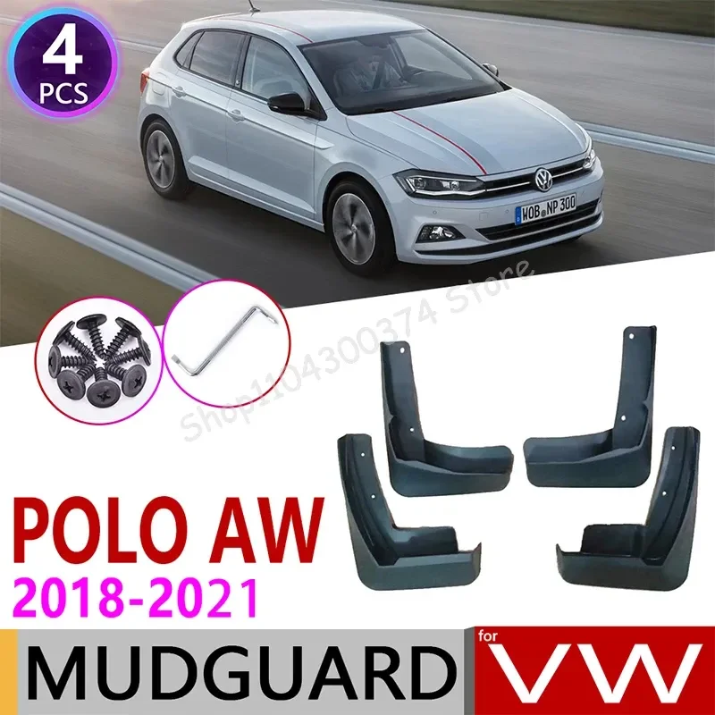 4 PCS for Volkswagen VW Polo AW MK6 2018 2019 2020 2021 Car Mudflaps Fender Mud Flaps Guard Splash Flap Mudguards Accessories
4 PCS for Volkswagen VW Polo AW MK6 2018 2019 2020 2021 Car Mudflaps Fender Mud Flaps Guard Splash Flap Mudguards Accessories