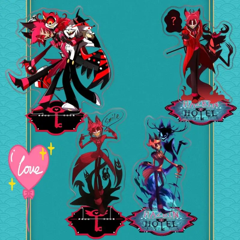 15Cm Acrylic Standee for Hazbin Hotel Husk Alastor Different Styles Anime Peripheral Humanoid Desktop Ornament Exquisite Gift
15Cm Acrylic Standee for Hazbin Hotel Husk Alastor Different Styles Anime Peripheral Humanoid Desktop Ornament Exquisite Gift