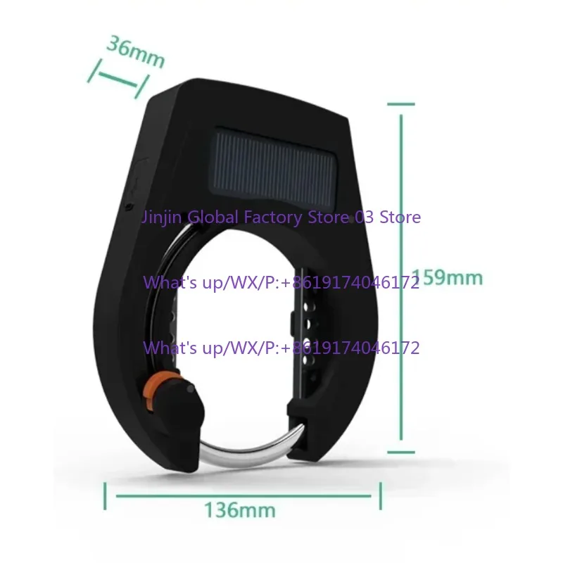 1pcs Bike Smart Lock Lock with APP QR Code Unlock Horseshoe Wheel Lock
1pcs Bike Smart Lock Lock with APP QR Code Unlock Horseshoe Wheel Lock
