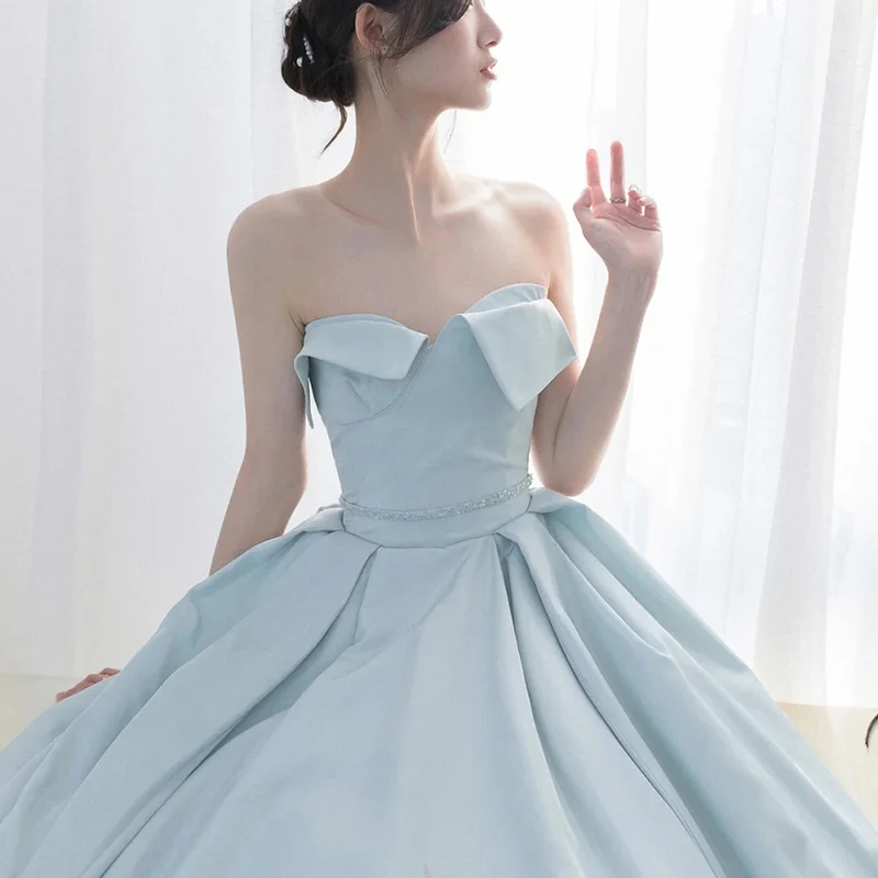 Элегантное длинное вечернее платье для женщин, без бретелек, роскошное, сексуальное, для ужина, для ведущей, в пол, из полиэстера, для свадьбы
Элегантное длинное вечернее платье для женщин, без бретелек, роскошное, сексуальное, для ужина, для ведущей, в пол, из полиэстера, для свадьбы