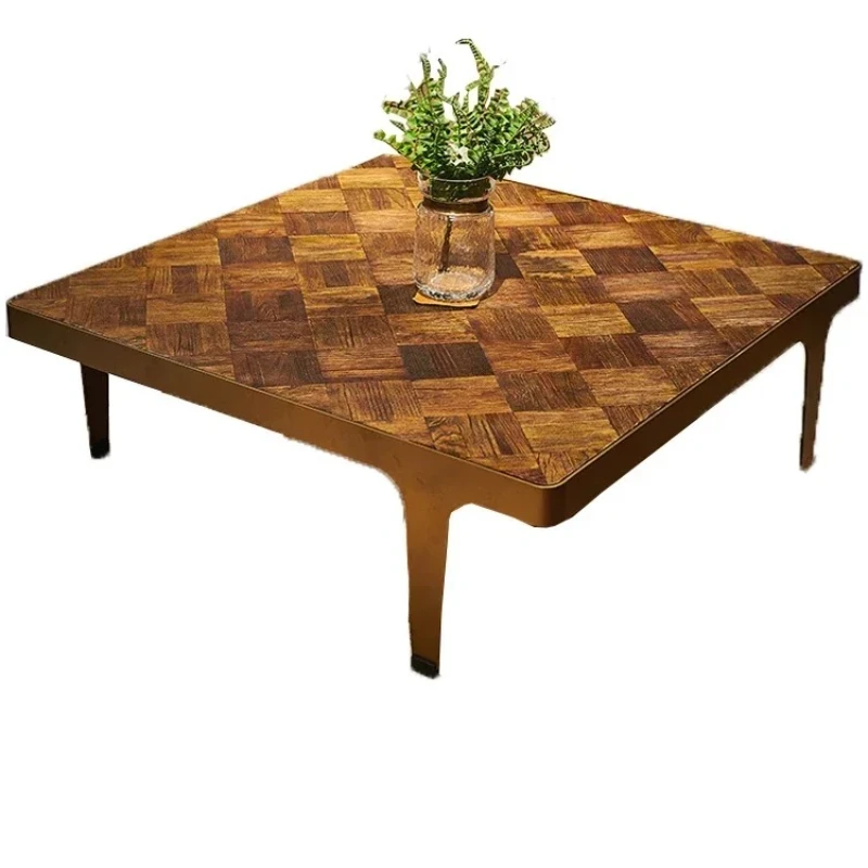 Nordic medieval style square coffee table retro industrial style solid wood wabi-sabi wind B & B living room coffee table
Nordic medieval style square coffee table retro industrial style solid wood wabi-sabi wind B & B living room coffee table