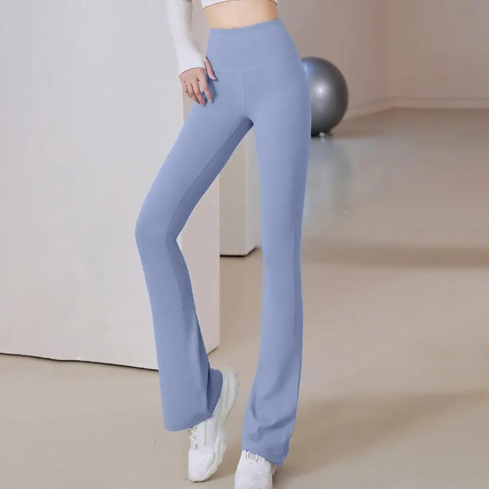 Women High Waisted Flaring Leggings Tummy Control Hip Lifting Yoga Pants Stretch No Front Seam Bell Bottoms Workout Trousers
Women High Waisted Flaring Leggings Tummy Control Hip Lifting Yoga Pants Stretch No Front Seam Bell Bottoms Workout Trousers