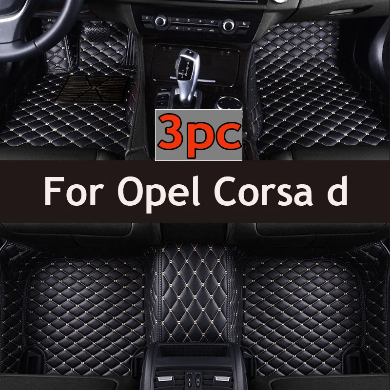 Custom Automotive Car Floor Mats For Opel Corsa d 2007 2008 2009 2010 2011 Auto Luxury Leather Men Women Car Mats Full Coverage
Custom Automotive Car Floor Mats For Opel Corsa d 2007 2008 2009 2010 2011 Auto Luxury Leather Men Women Car Mats Full Coverage
