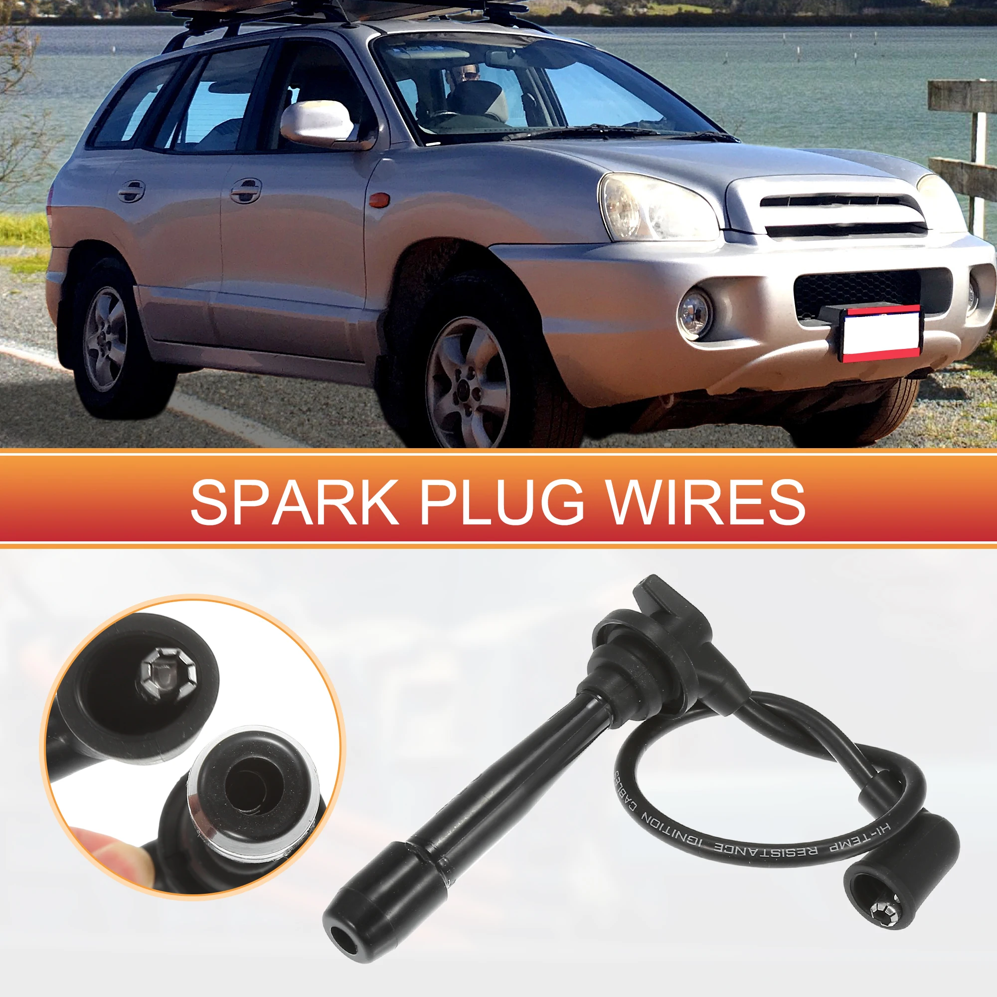 UXCELL 6 шт. провод свечи зажигания кабель катушки зажигания No 2750137B00 для Hyundai Sonata 99-05
UXCELL 6 шт. провод свечи зажигания кабель катушки зажигания No 2750137B00 для Hyundai Sonata 99-05