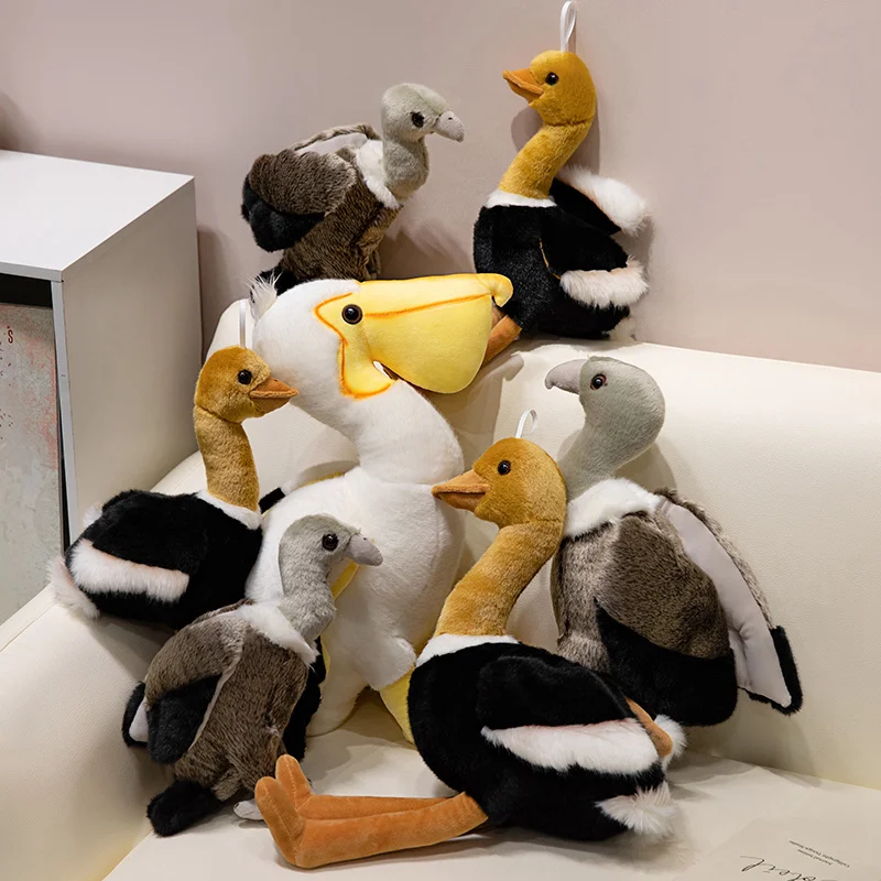 Имитация птицы, плюшевая игрушка, мягкий стержень, страус, пеликан, лес, животное, плюшевое пелуче, подарок на день рождения
Имитация птицы, плюшевая игрушка, мягкий стержень, страус, пеликан, лес, животное, плюшевое пелуче, подарок на день рождения