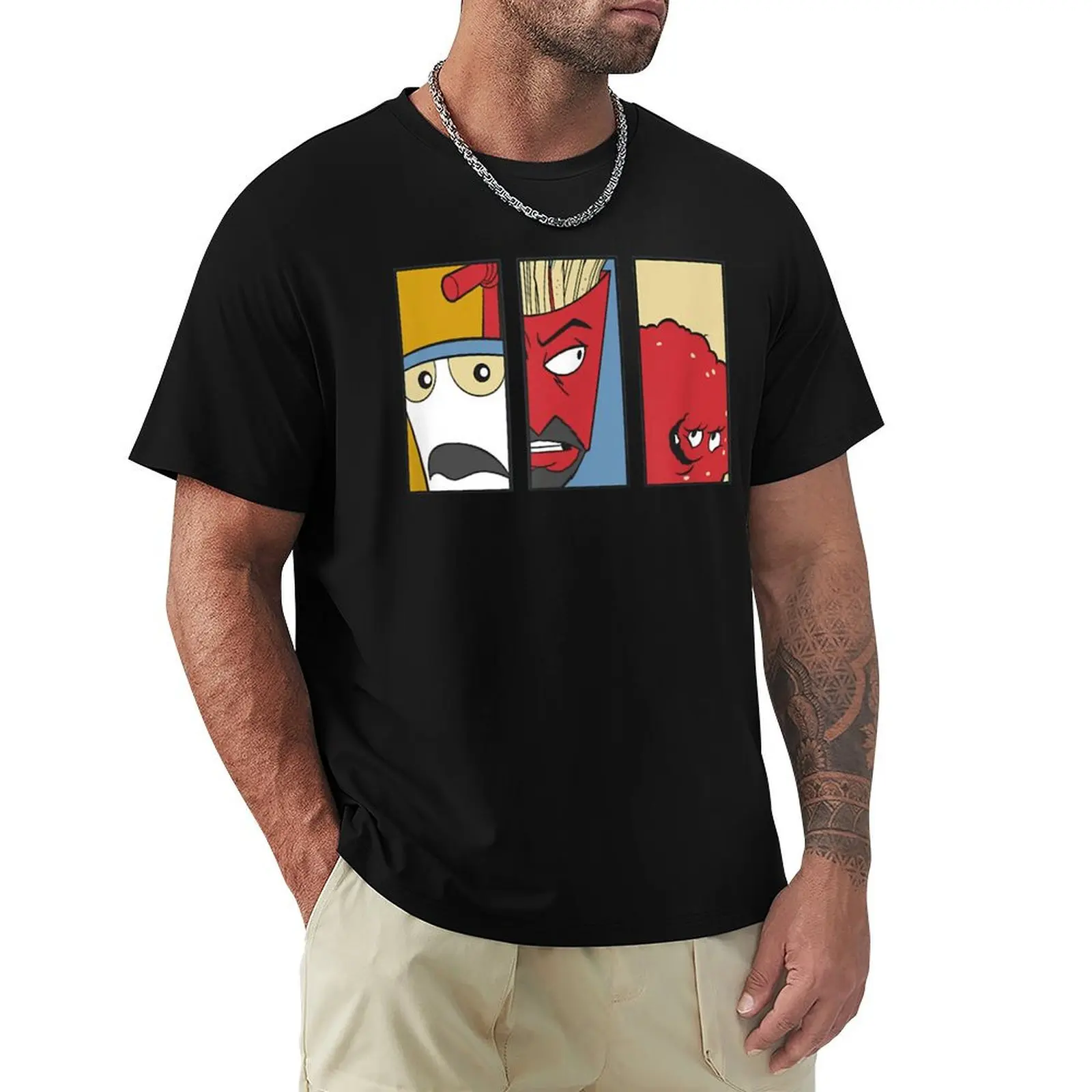 EXCLUSIVE Best Selling Aqua Teen Hunger Force T-Shirt Plus Size Street Style Tee
EXCLUSIVE Best Selling Aqua Teen Hunger Force T-Shirt Plus Size Street Style Tee