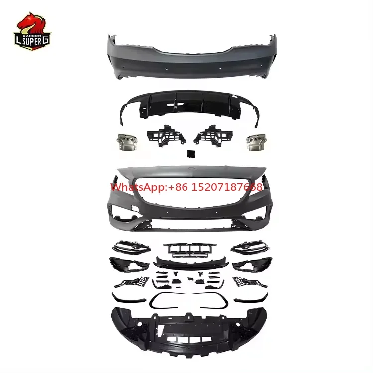 Auto Parts Plastic Material CLA45 Style Body Kit for Mercedes Benz W117 CLA200 CLA250 CLA300 Bodykit 2013-2016
Auto Parts Plastic Material CLA45 Style Body Kit for Mercedes Benz W117 CLA200 CLA250 CLA300 Bodykit 2013-2016