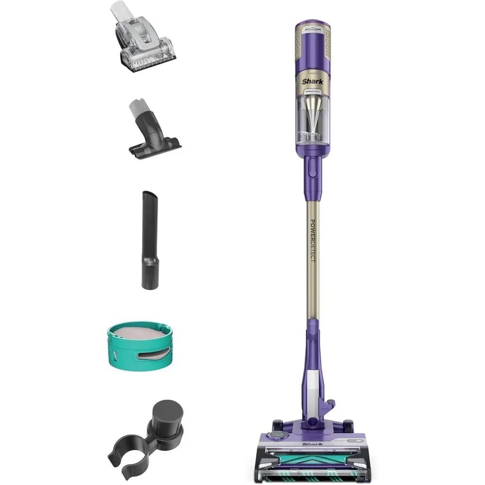 POWERDETECT Ultra-Light Corded Stick Vacuum with DuTechnology, Sel-Cleaning Brushroll or No Hair Wrap, Anti-Allergen Complete Se
POWERDETECT Ultra-Light Corded Stick Vacuum with DuTechnology, Sel-Cleaning Brushroll or No Hair Wrap, Anti-Allergen Complete Se