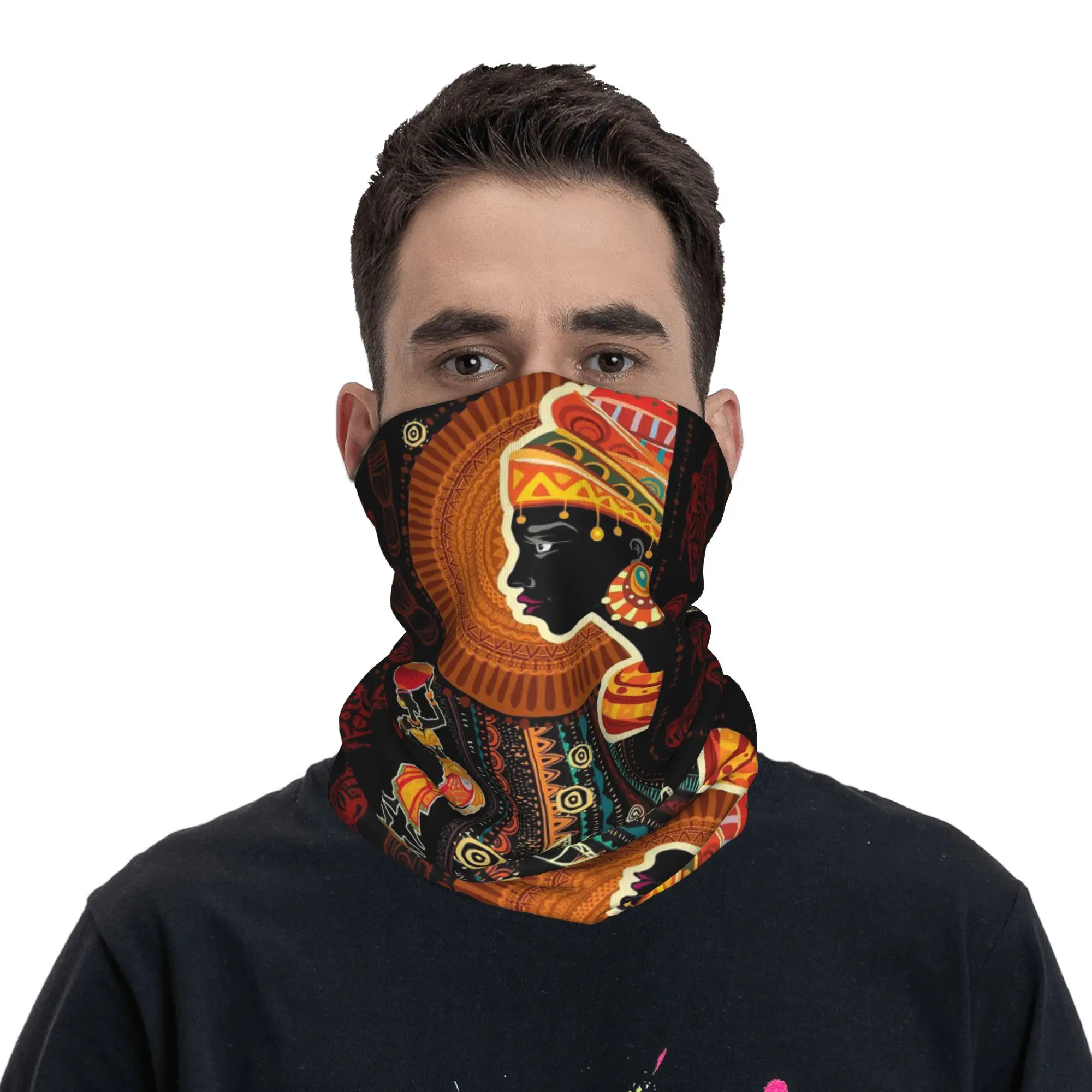 African Tribal Art Woman Bandana Neck Cover Printed Mask Scarf Face Mask Riding Unisex Adult Winter
African Tribal Art Woman Bandana Neck Cover Printed Mask Scarf Face Mask Riding Unisex Adult Winter