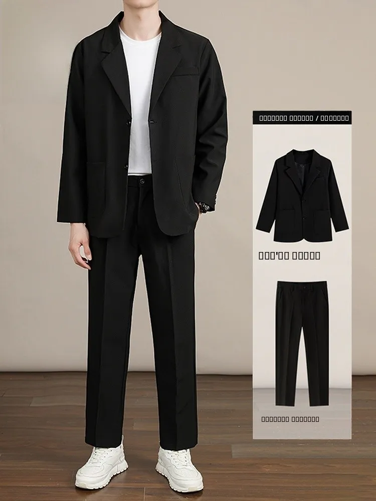 Мужской костюм: весенне-осенний, новый, свободный, повседневный, классический, однотонный, из полиэфирного волокна
Мужской костюм: весенне-осенний, новый, свободный, повседневный, классический, однотонный, из полиэфирного волокна