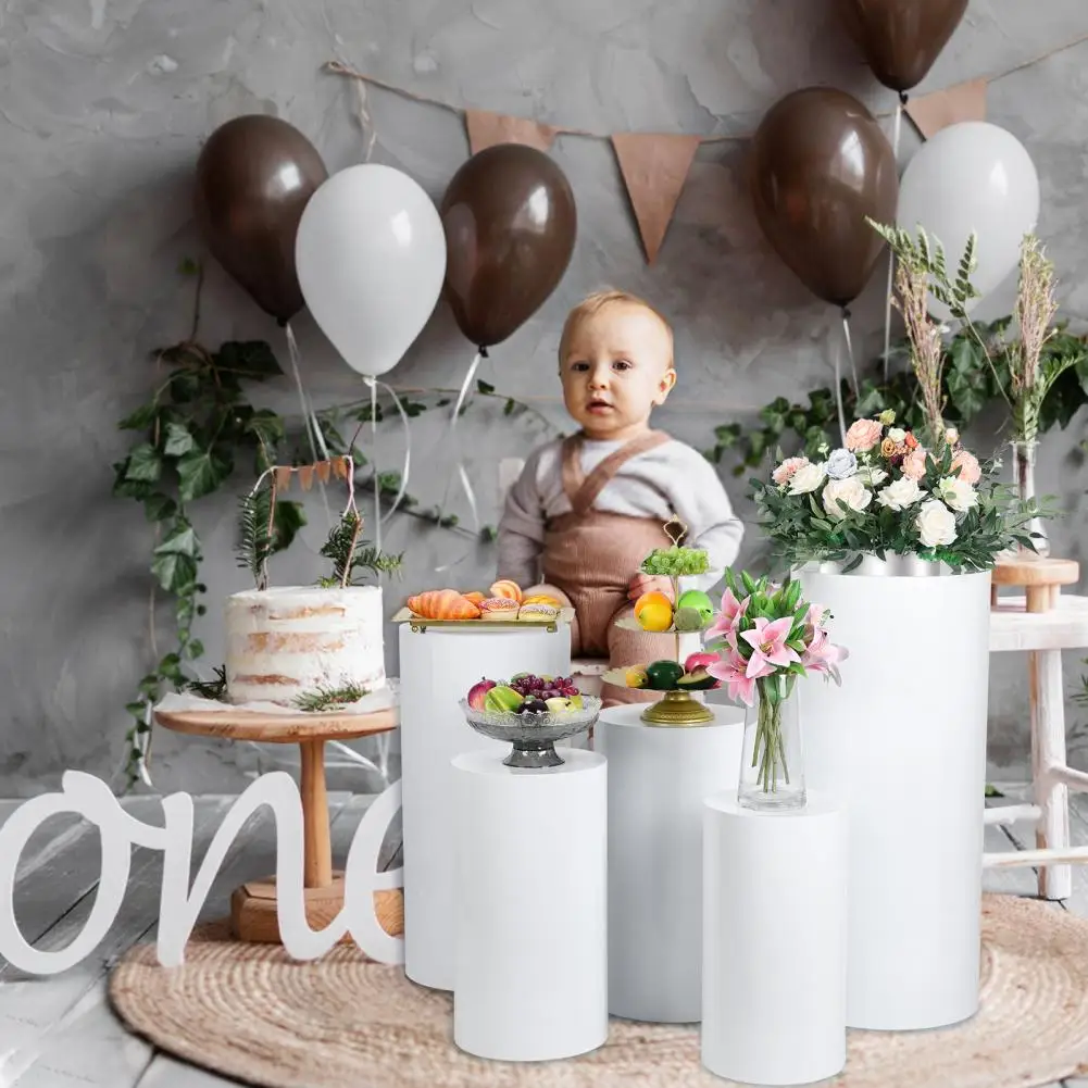 Pedestal Stand Decorative Metal Cylinder Pedestal Stand Anti-deformed Strong Load Bearing Round Display Stand Party Decor
Pedestal Stand Decorative Metal Cylinder Pedestal Stand Anti-deformed Strong Load Bearing Round Display Stand Party Decor