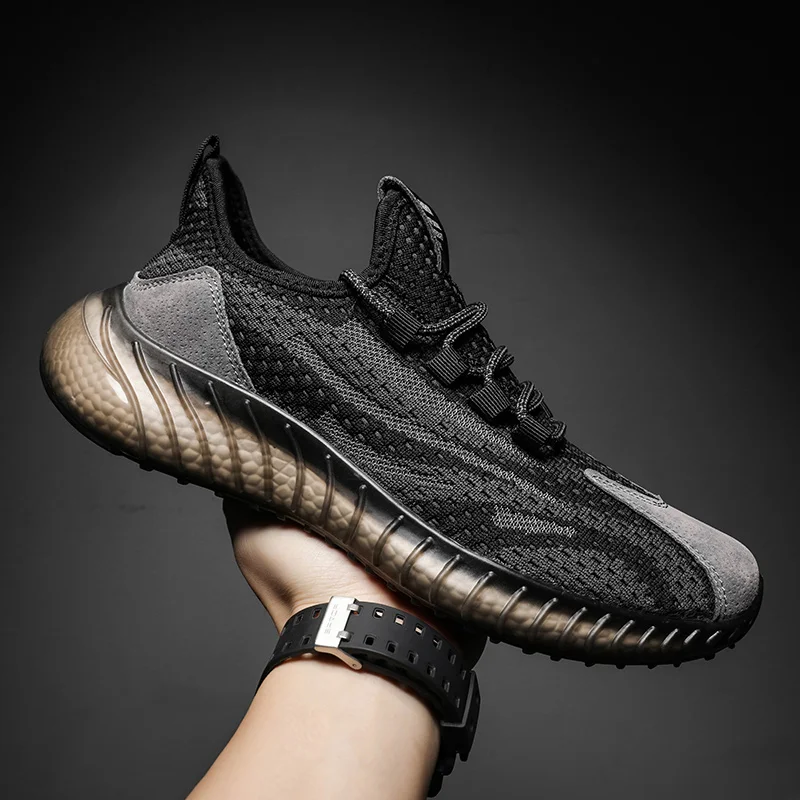 Best-selling Fei-woven Breathable Mesh Popcorn Sole High-elasticity Breathable and Comfortable Thick-soled Sports Shoes for Men
Best-selling Fei-woven Breathable Mesh Popcorn Sole High-elasticity Breathable and Comfortable Thick-soled Sports Shoes for Men