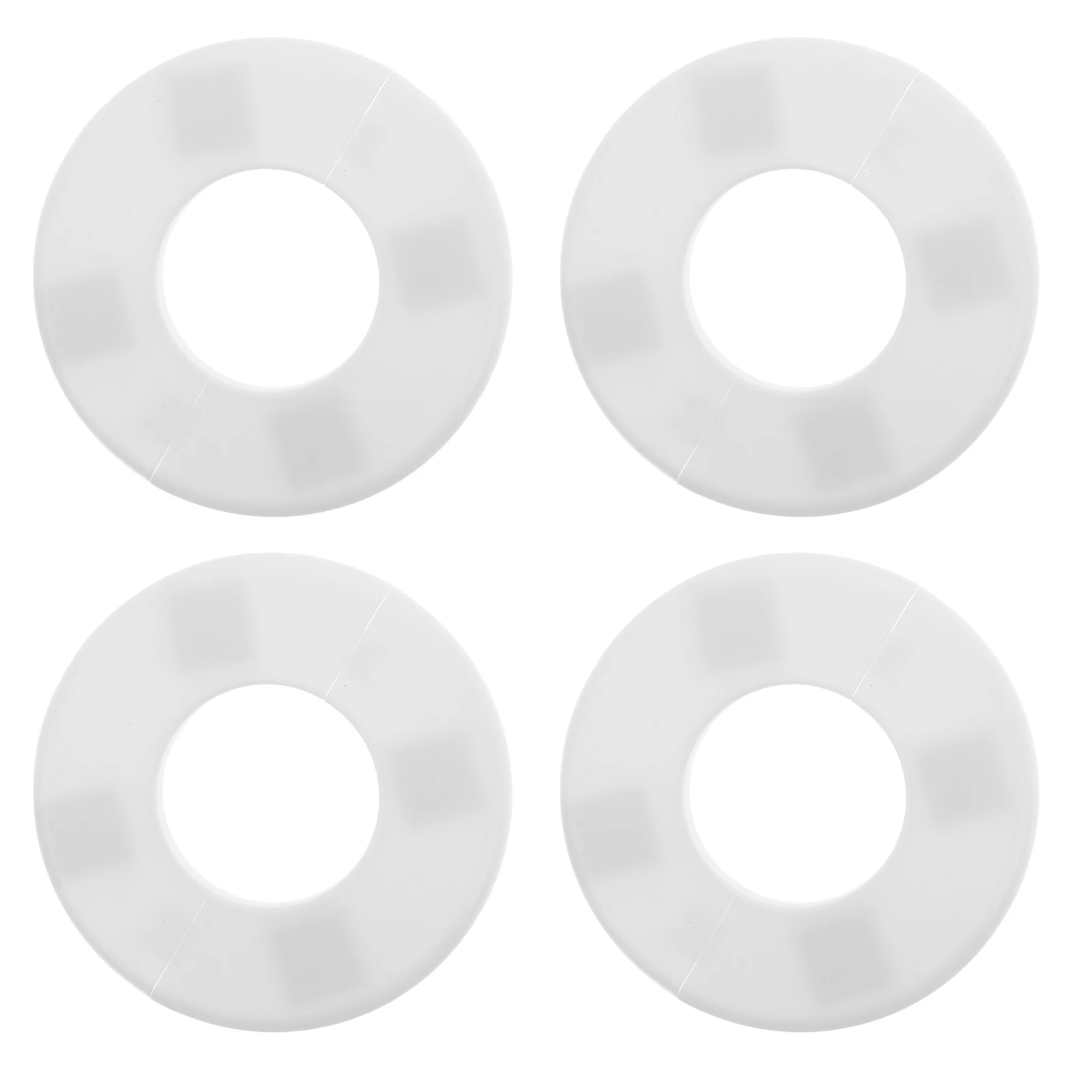 4Pcs Wall Hole Decorative Cover Waterproof Seal Durable Material Pipe Covers Kitchen Faucet Accessories White Color
4Pcs Wall Hole Decorative Cover Waterproof Seal Durable Material Pipe Covers Kitchen Faucet Accessories White Color