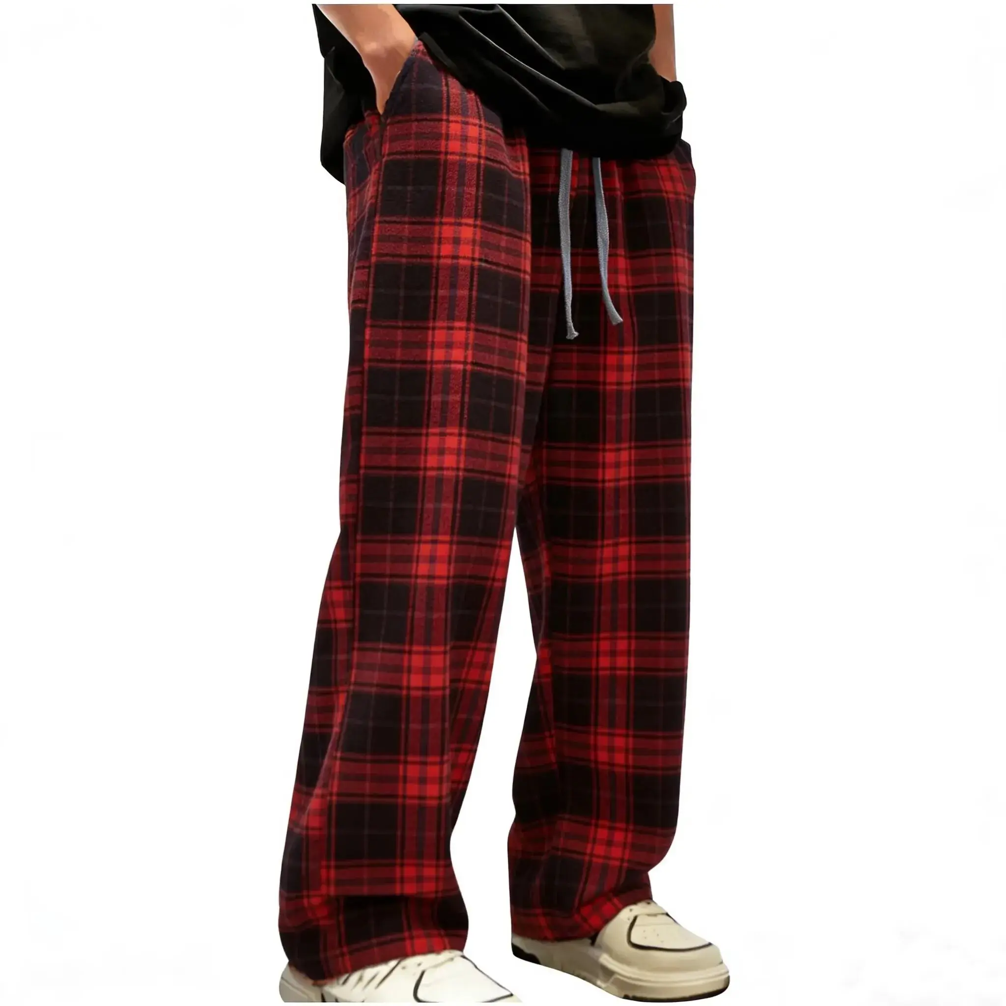 Red Checkered 3D Printed Pants for Men, Summer New Style American High Street Sports Pants, Casual Breathable Quick Drying Pants
Red Checkered 3D Printed Pants for Men, Summer New Style American High Street Sports Pants, Casual Breathable Quick Drying Pants