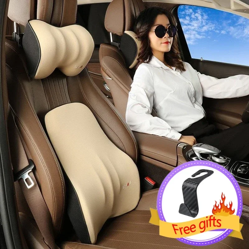 Car Driver Pillow Space Memory Foam Car Lumbar Support Back Cushion Car Seat Neck Pillow Washable Auto Pillow Cushion Accesorios
Car Driver Pillow Space Memory Foam Car Lumbar Support Back Cushion Car Seat Neck Pillow Washable Auto Pillow Cushion Accesorios