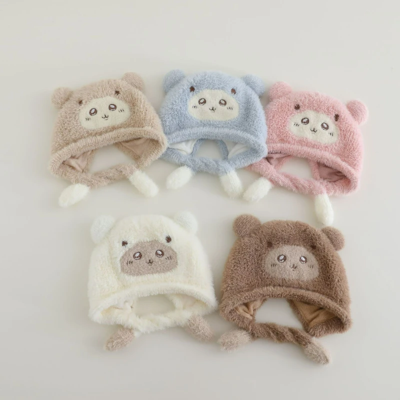 Детская шапка на осень и зиму, плюшевая шапка для девочек и мальчиков, мультяшный медведь, на флисовой подкладке, утолщенная ветрозащитная пуловерная шапка
Детская шапка на осень и зиму, плюшевая шапка для девочек и мальчиков, мультяшный медведь, на флисовой подкладке, утолщенная ветрозащитная пуловерная шапка