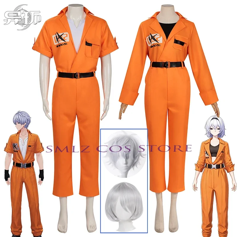 Game Neverness to Everness Cosplay Esper Zero Costume Male Woman Orange Prisoner Uniform Suit Halloween Party Role Play Outfit
Game Neverness to Everness Cosplay Esper Zero Costume Male Woman Orange Prisoner Uniform Suit Halloween Party Role Play Outfit