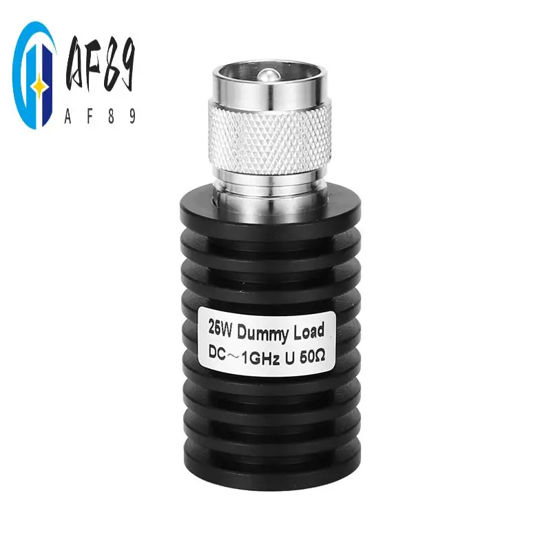 AF89-1 Pcs RF Coaxial 25W U Style UHF PL259 M Male Connector 50 Ohm DC-1Ghz Dummy Load Plug
AF89-1 Pcs RF Coaxial 25W U Style UHF PL259 M Male Connector 50 Ohm DC-1Ghz Dummy Load Plug