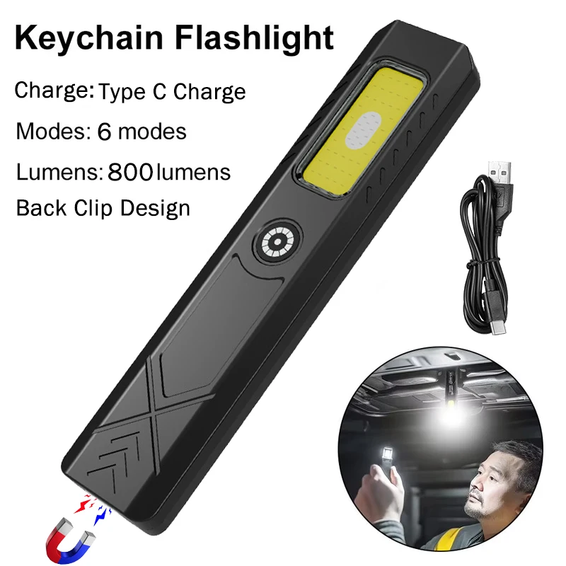 LED Hat Clip Flashlight USB-C Rechargeable 800LM Birght Torch Light- With Magnet, Portable Mini Flood Work Light/Pocket Lantern
LED Hat Clip Flashlight USB-C Rechargeable 800LM Birght Torch Light- With Magnet, Portable Mini Flood Work Light/Pocket Lantern