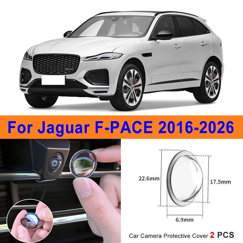 360 Reverse Image Car Camera Cover Anti-Scratch PC Lens Protector Stickers For Jaguar F-PACE 2016-2026 2Pcs
360 Reverse Image Car Camera Cover Anti-Scratch PC Lens Protector Stickers For Jaguar F-PACE 2016-2026 2Pcs