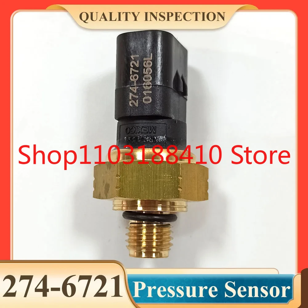 Oil Pressure Sensor 274-6721 2746721 for Excavator E320D CP-573E CP-563E CS-583E CS-683E
Oil Pressure Sensor 274-6721 2746721 for Excavator E320D CP-573E CP-563E CS-583E CS-683E