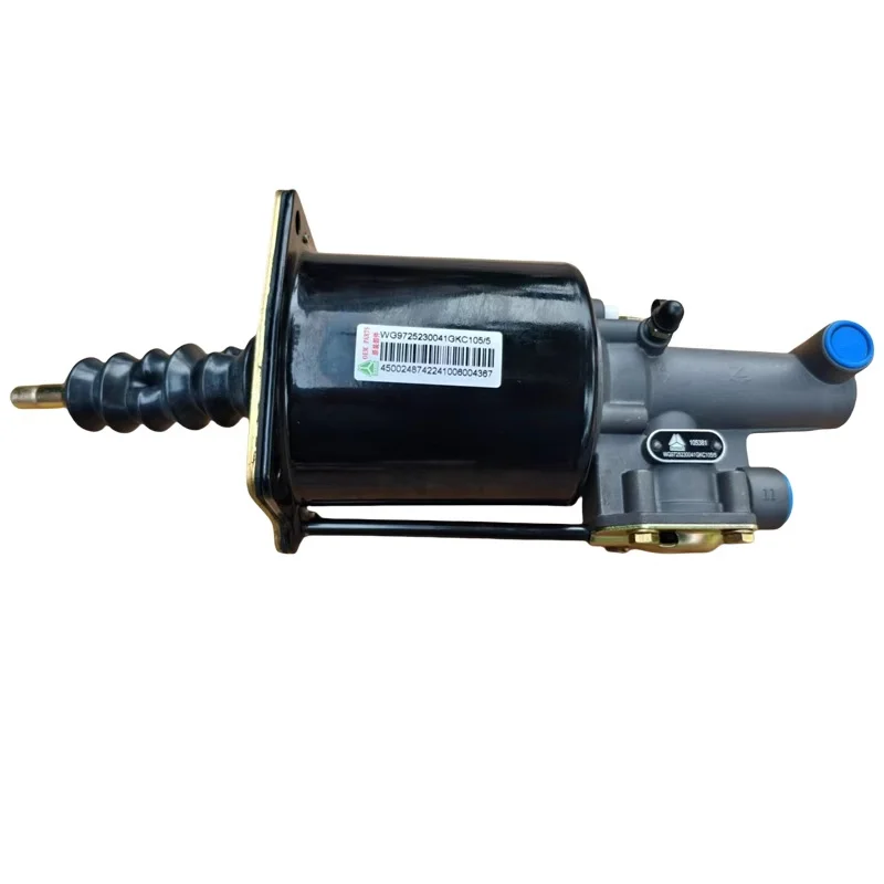 Clutch Slave Cylinder Booster for Sinotruk Howo T7H/TX, SITRAK C7H | Part No.: WG9725230041GKC105/5
Clutch Slave Cylinder Booster for Sinotruk Howo T7H/TX, SITRAK C7H | Part No.: WG9725230041GKC105/5