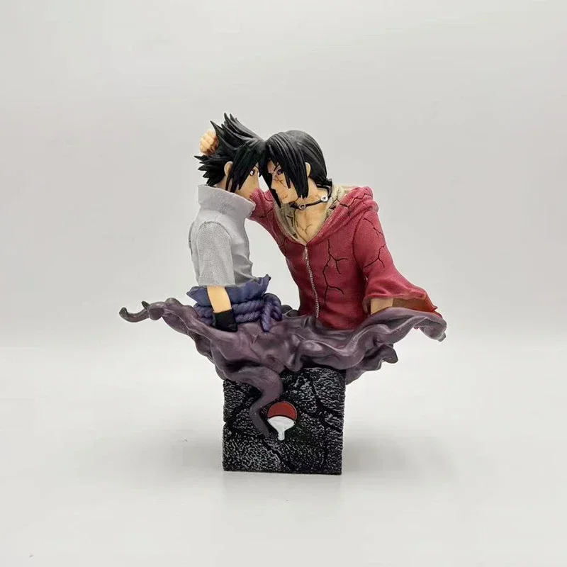 Hokage Anime Sasuke Uchiha Itachi Brothers Reconciliation 17cm Boxed Anime Model Ornament Statue Handmade Wholesale 
Hokage Anime Sasuke Uchiha Itachi Brothers Reconciliation 17cm Boxed Anime Model Ornament Statue Handmade Wholesale