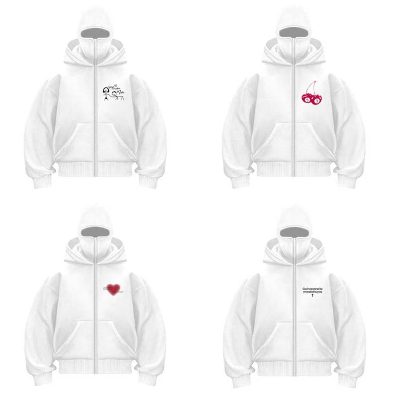 Pure white Y2k long-sleeved hooded sweatshirt autumn and winter clothes cartoon printed pattern hip-hop sweater street clothes
Pure white Y2k long-sleeved hooded sweatshirt autumn and winter clothes cartoon printed pattern hip-hop sweater street clothes