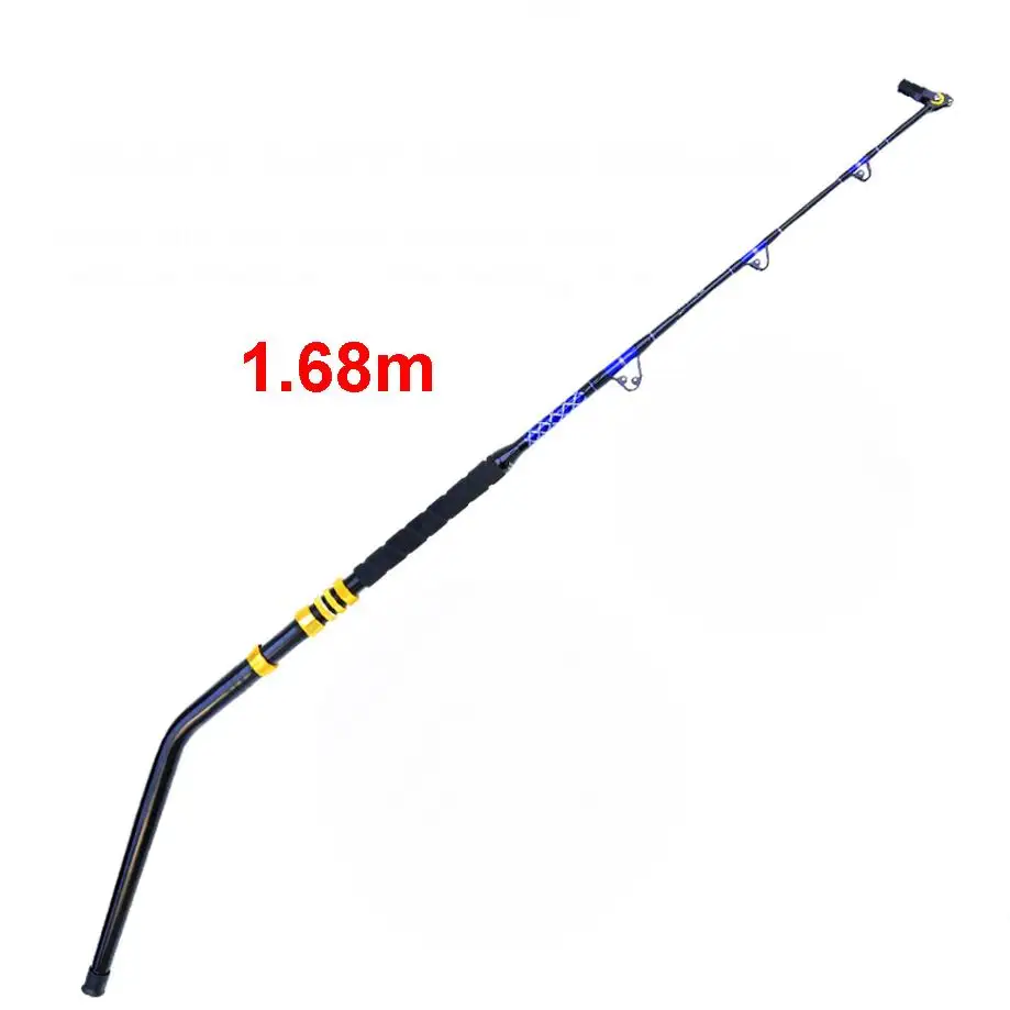 ZZ315 1.68m 5'6" Straight or Crooked Handle Deep Sea Trolling Fishing Rod
ZZ315 1.68m 5'6" Straight or Crooked Handle Deep Sea Trolling Fishing Rod