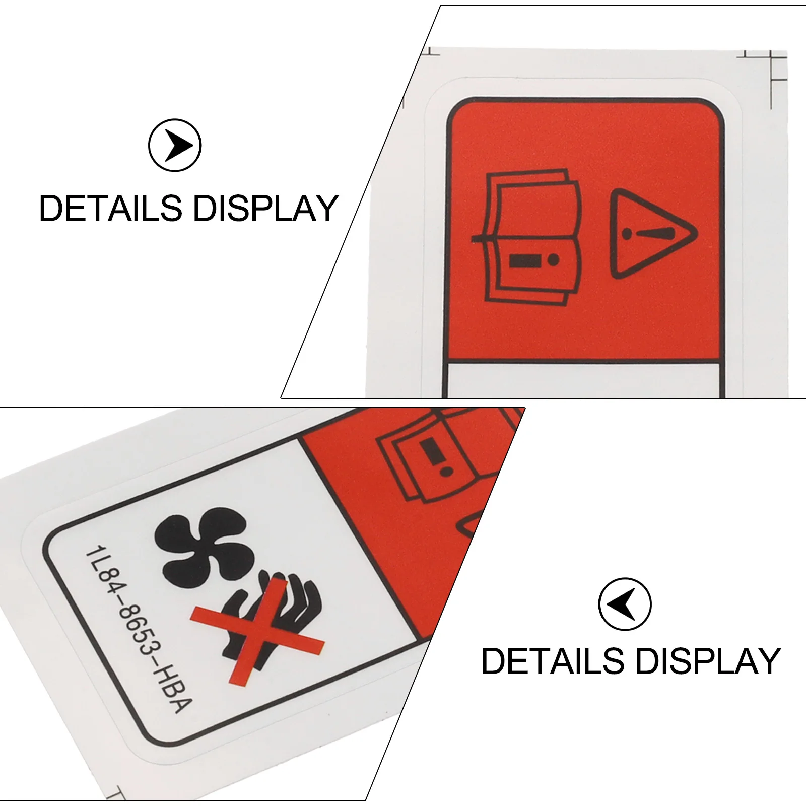Manual Measurement Fan Label Paper Material Quick To Install Replacement Installation White Color Car Maintenance
Manual Measurement Fan Label Paper Material Quick To Install Replacement Installation White Color Car Maintenance