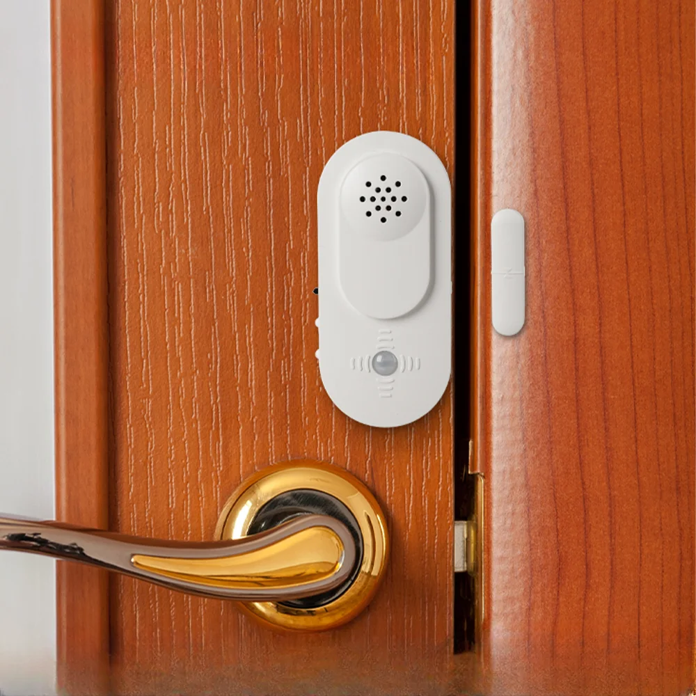 Door Magnetism PIR Motion Sensor Activated Voice Speaker Content Door Magnet Reminder for Forgetful People Window Door Sensor
Door Magnetism PIR Motion Sensor Activated Voice Speaker Content Door Magnet Reminder for Forgetful People Window Door Sensor