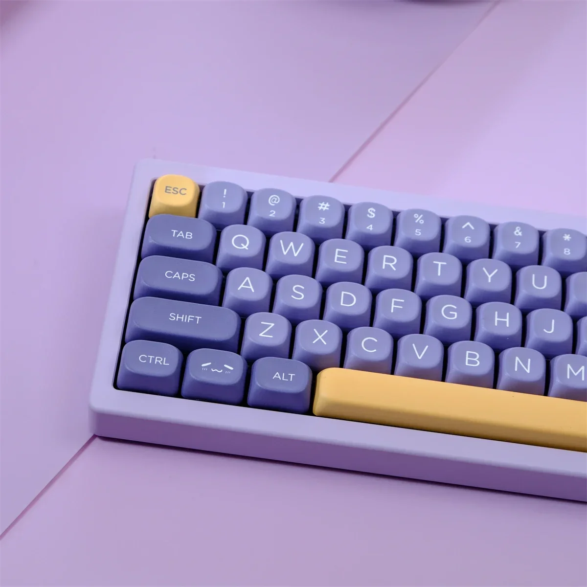 129 Keys Keycap Profile Five-sided sublimation Keycap For Gaming Mechanical Keyboard Purple Keycap MX Switch
129 Keys Keycap Profile Five-sided sublimation Keycap For Gaming Mechanical Keyboard Purple Keycap MX Switch