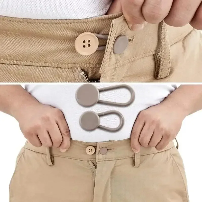 15mm/18mm Pants Extender Buttons Flexible Waist Extenders for Black Jeans Pants Pregnancy Trousers Skirt Lengthen Button
15mm/18mm Pants Extender Buttons Flexible Waist Extenders for Black Jeans Pants Pregnancy Trousers Skirt Lengthen Button