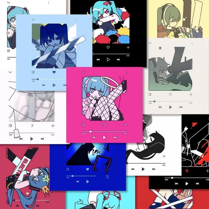 Наклейки Hatsune Miku MEIKO: мультяшные, милые, стильные, персонализированные, эстетичные украшения для студенческих блокнотов, 52 штуки, подарок
Наклейки Hatsune Miku MEIKO: мультяшные, милые, стильные, персонализированные, эстетичные украшения для студенческих блокнотов, 52 штуки, подарок