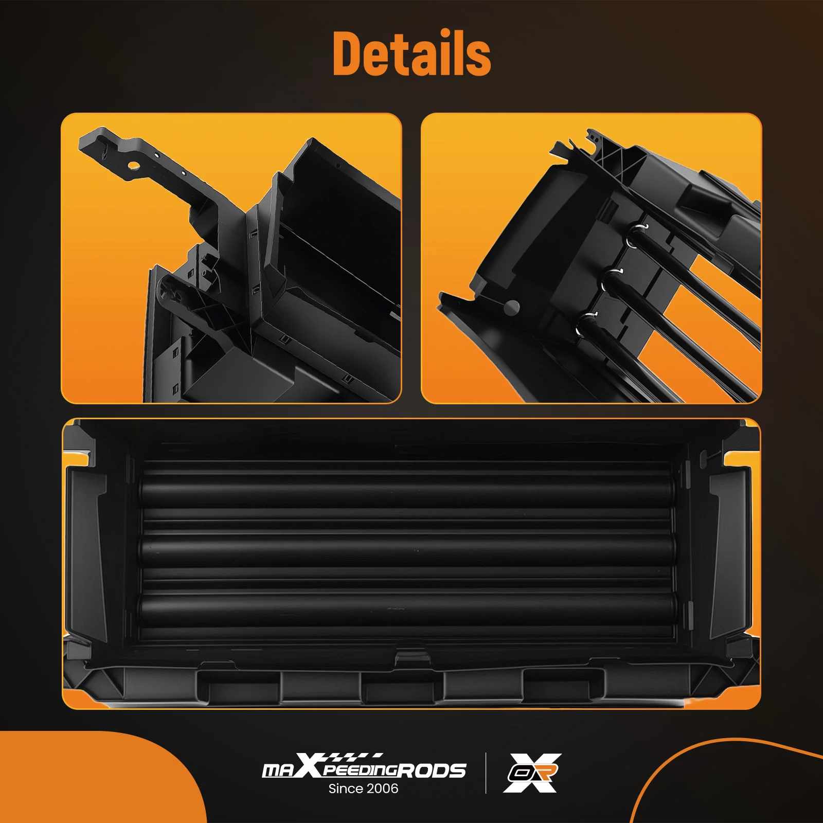 Cooling Air Flow Shutter for Ford F-150 2021-25 ML3Z8475B Front Direct Assembly
Cooling Air Flow Shutter for Ford F-150 2021-25 ML3Z8475B Front Direct Assembly